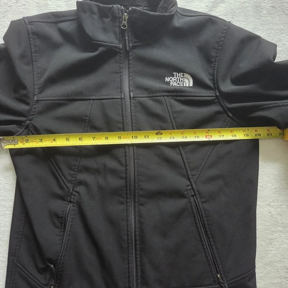 NORTH FACE Apex Chromium Thermal Soft‎ Shell Zip Sweater Jacket Mens Small Read
